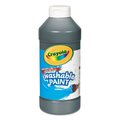 Crayola Washable Paint, Black, 16 oz Bottle 54-2016-051